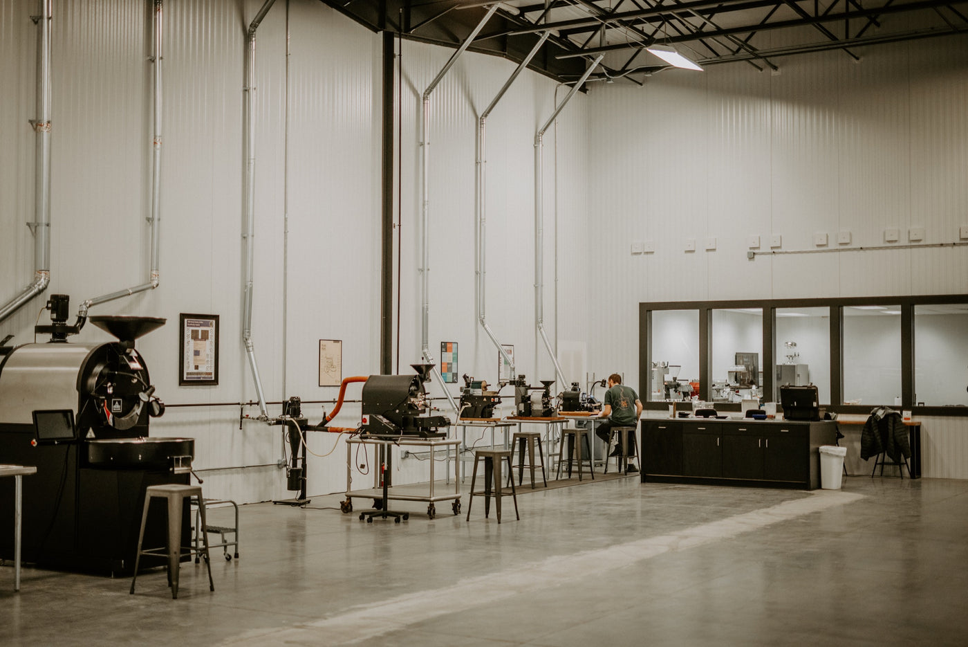 Provis Coffee roastery wide shot
