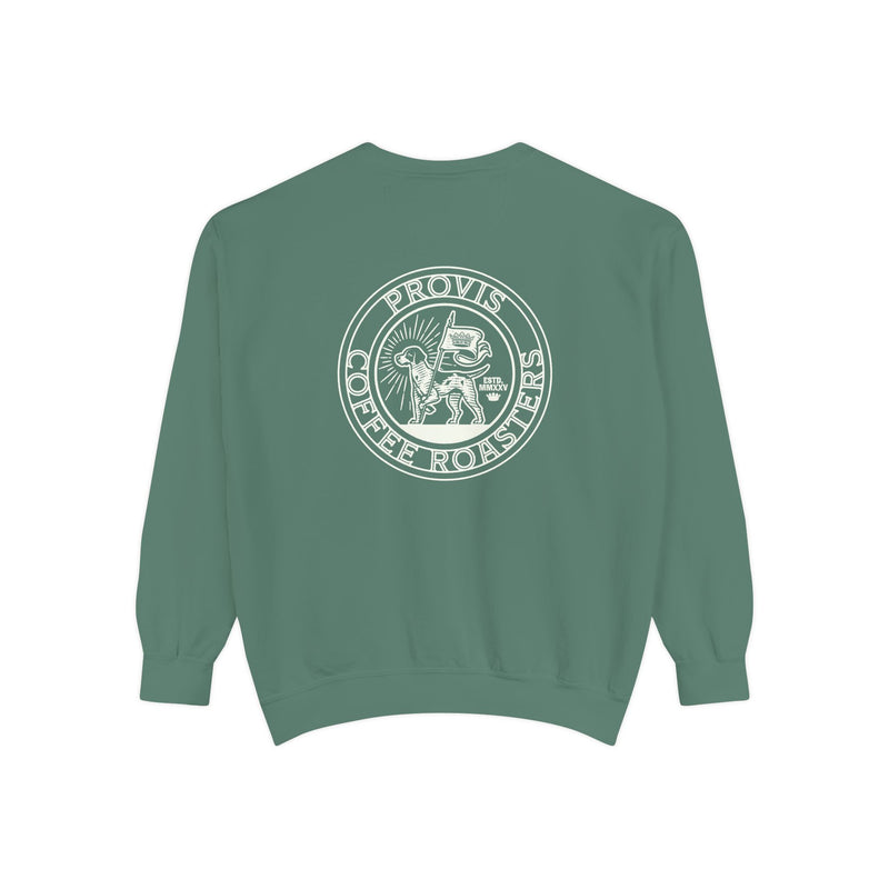 Text and Seal Crewneck - back