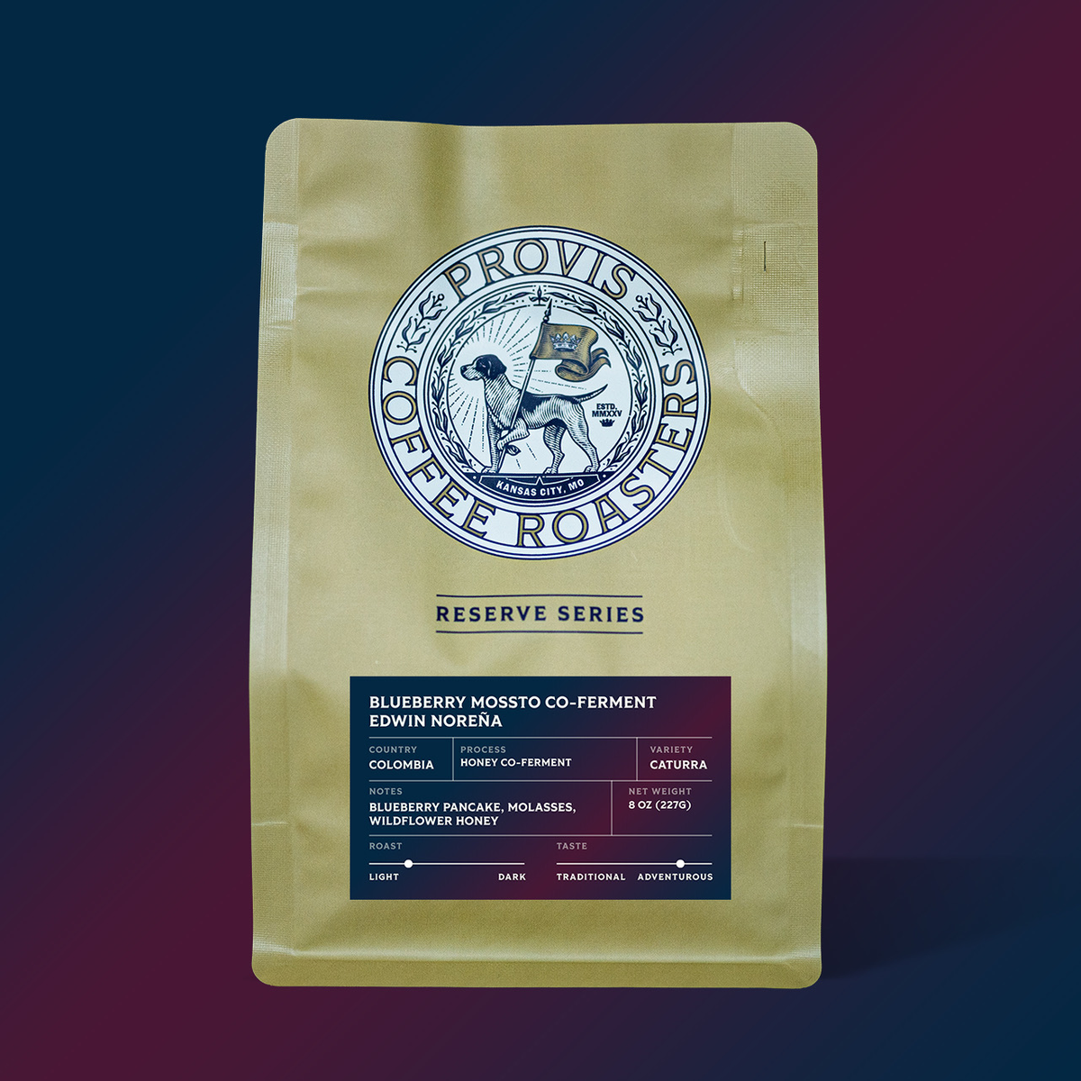Reserve: Blueberry Mossto Co-Ferment